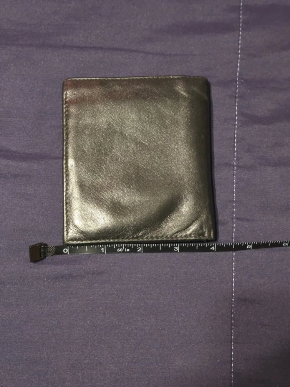 MENS BI-FOLD LEATHER WALLET